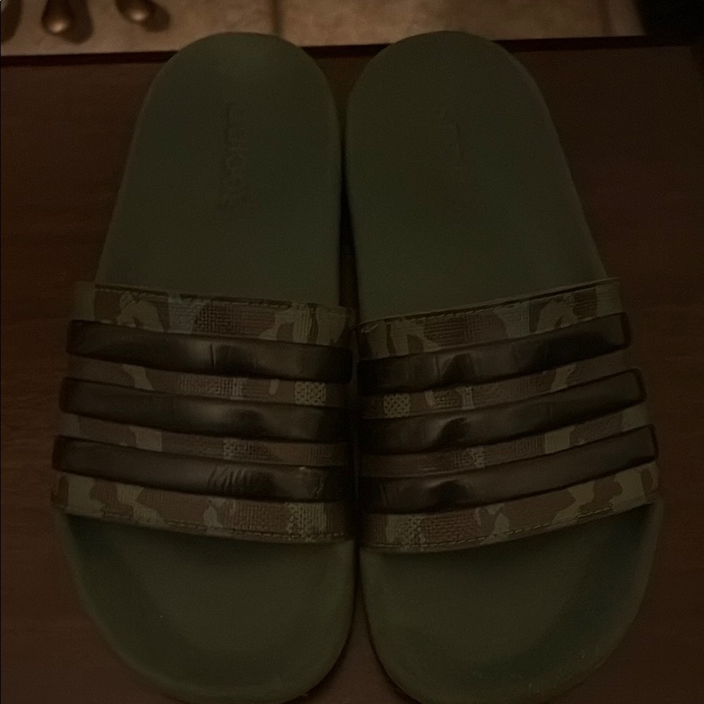adidas Green and Black Sandals